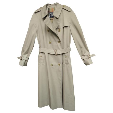 vintage burberry womens trench coat|Burberry trench second hand.